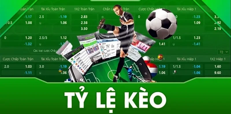 Tỷ lệ kèo bóng đá luôn được đánh giá cao